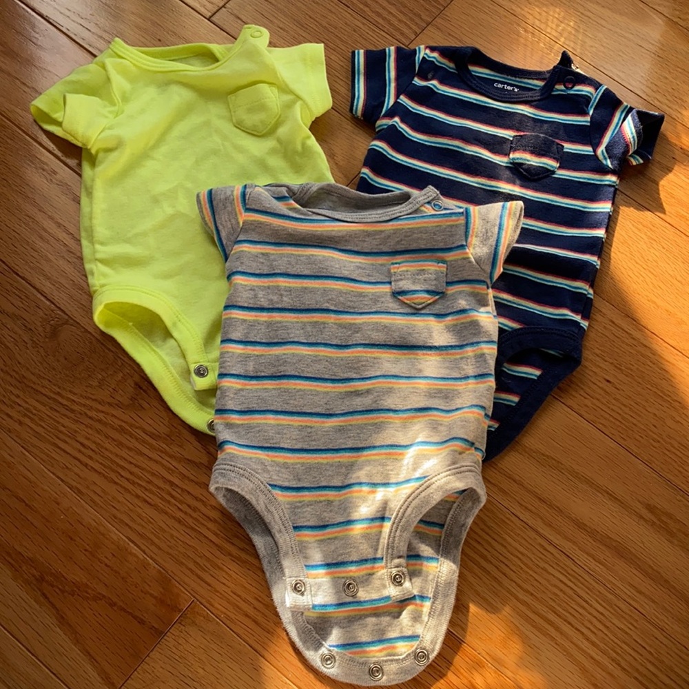 Newborn Carter's onesies